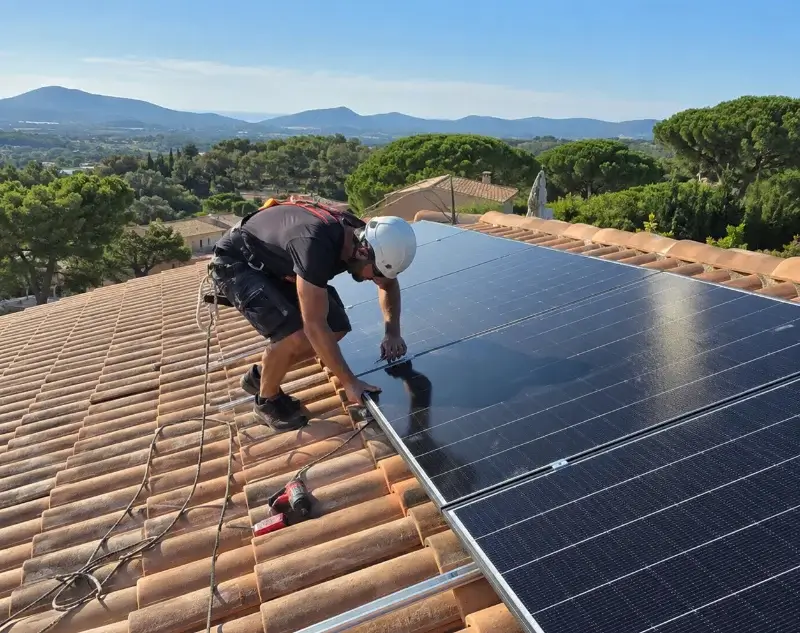 Installateur panneaux solaires La Foye-Monjault — pose photovoltaïque sur toiture